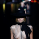 Vaccarello’s debuts a backward collection for Saint Laurent.